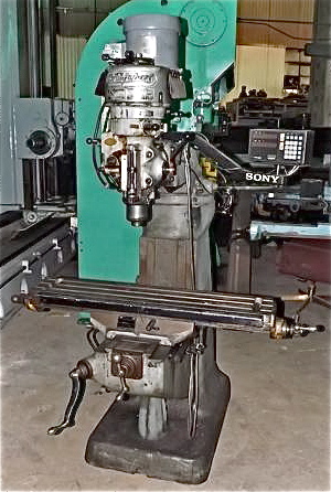 X=24" - Y=12" - Z=16" BRIDGEPORT ... VERTICAL MILL (8 Speed)